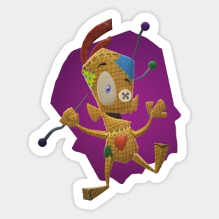 Vince The Voodoo Doll Sticker